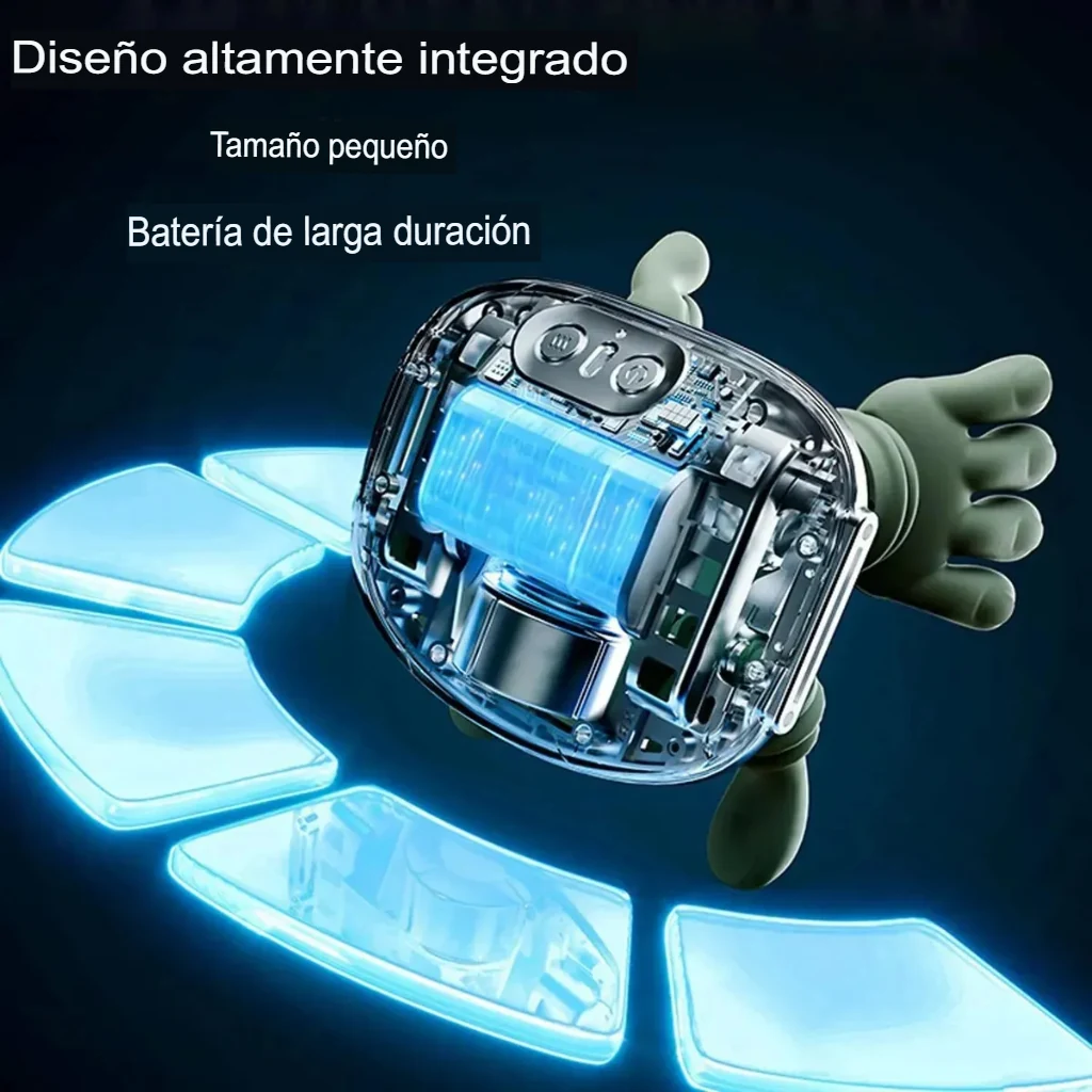 Diseño integrado, batería de larga duración